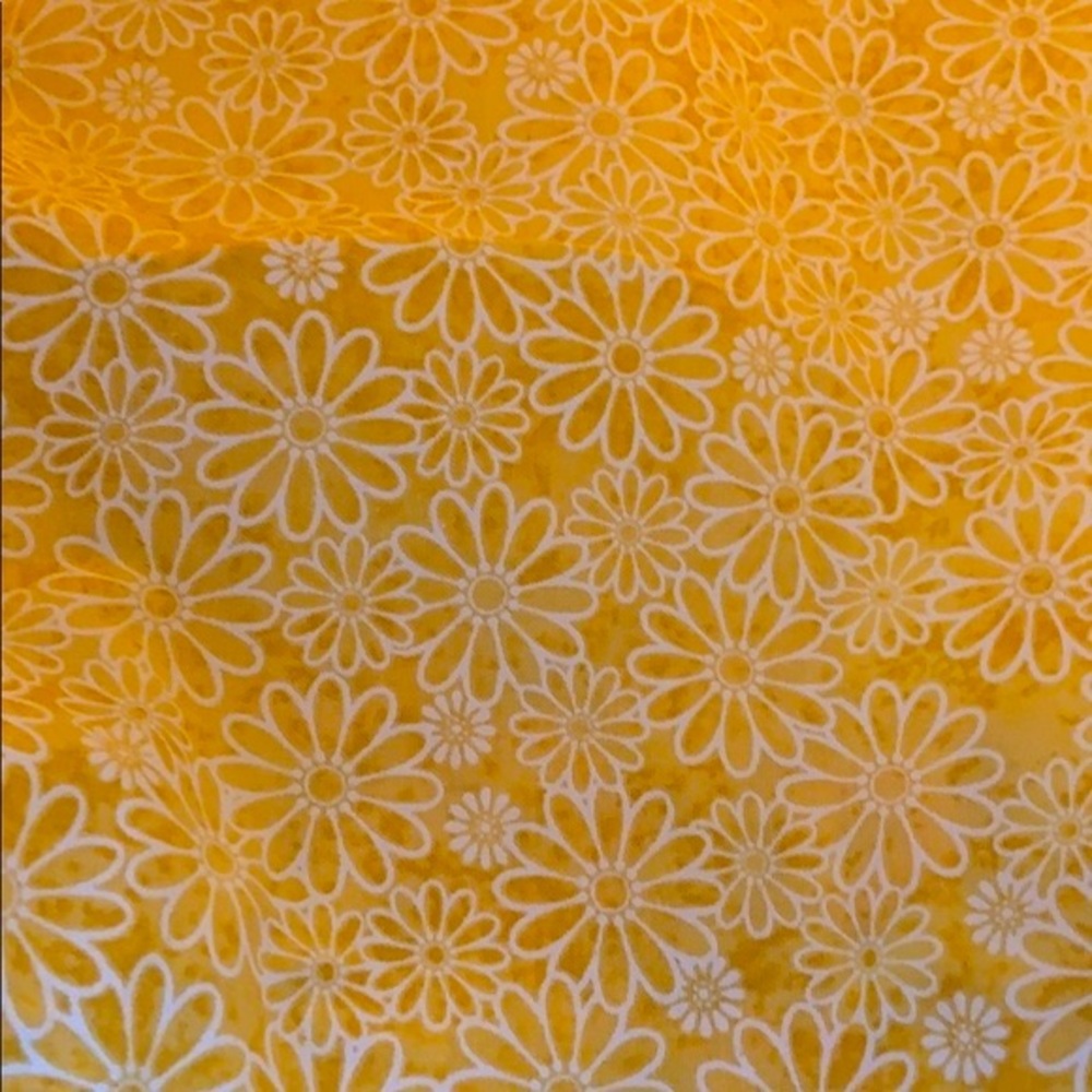 Hand Crafted Beautiful All Purpose 100% Cotton Reusable Floral Tote Bag - Picture 4 of 5